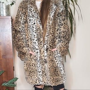 SOLD ON DEPOP Leopard Print Jacket
